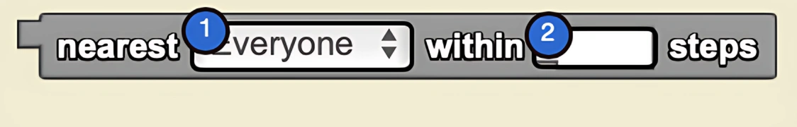 Nearest Within Steps syntax